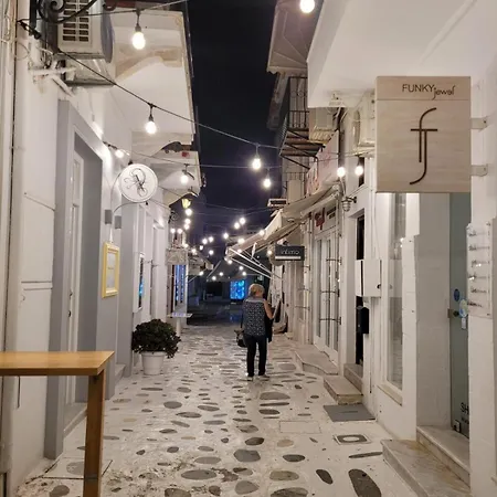 Elegant Cycladic In Chora アパート